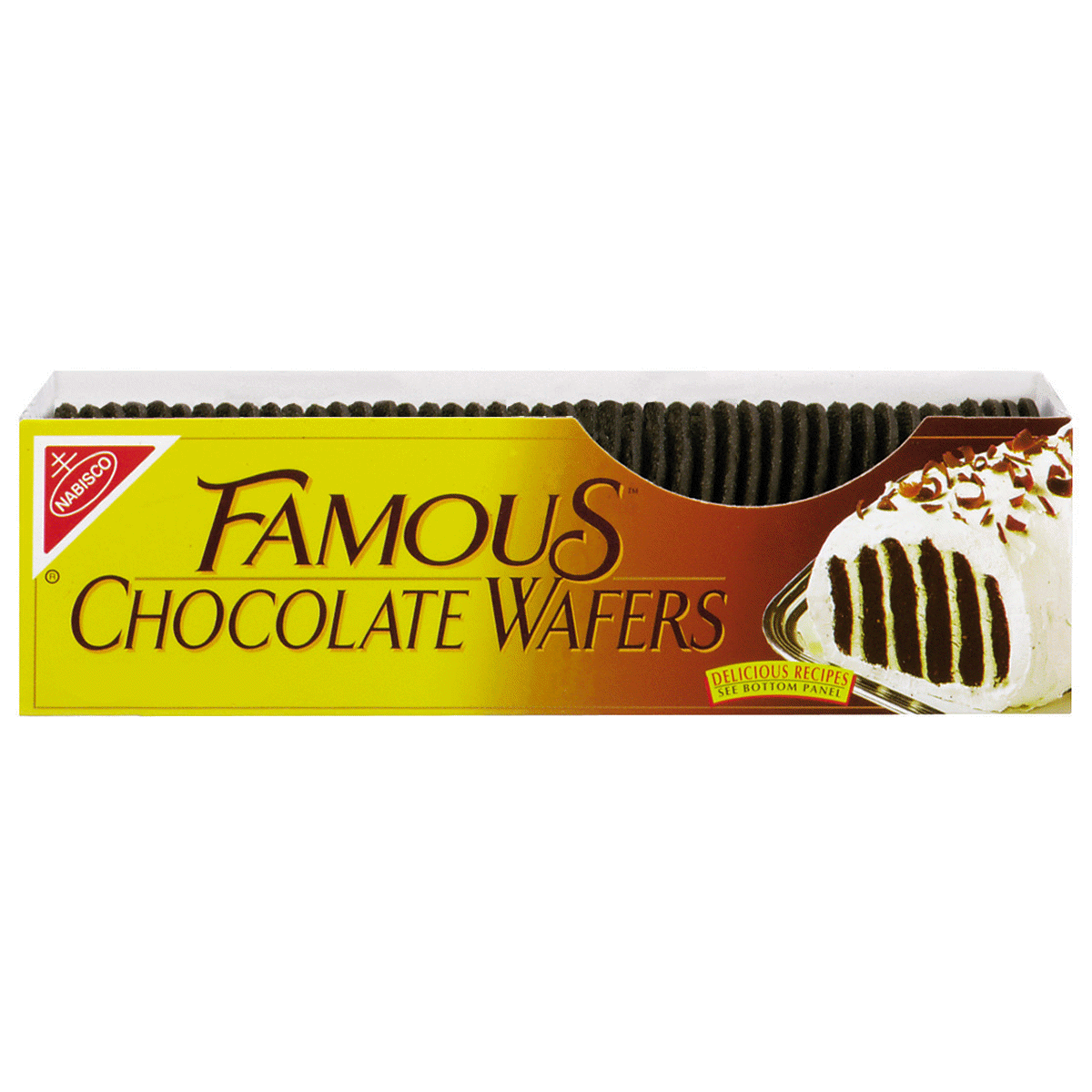 slide 1 of 3, Nabisco Famous Chocolate Wafers, 9 oz