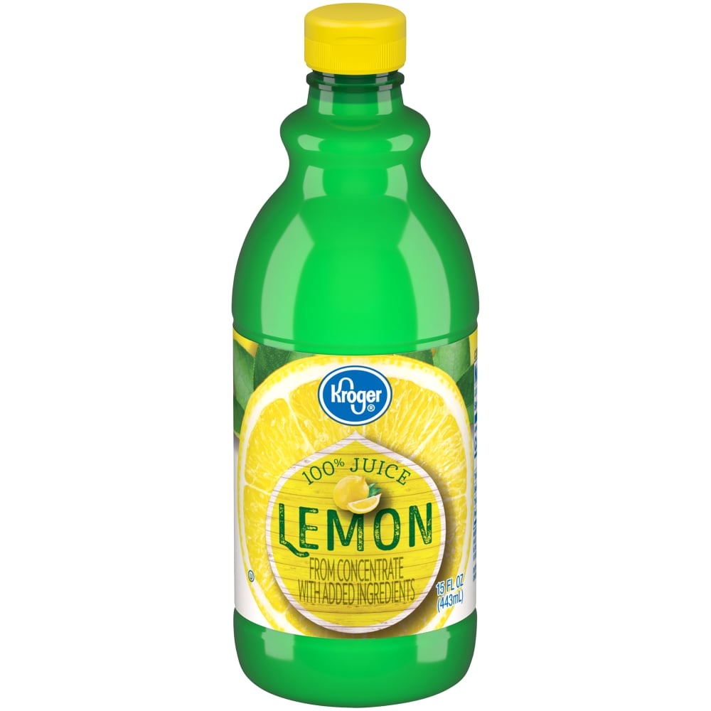 slide 1 of 1, Kroger Lemon Juice, 15 fl oz