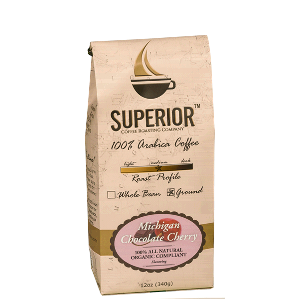 slide 1 of 1, Superior Michigan Chocolate Cherry, 12 oz