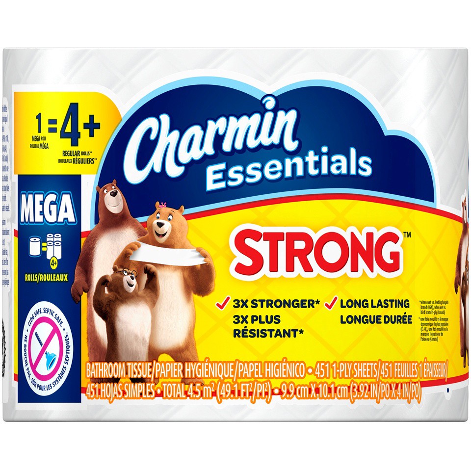 slide 4 of 4, Charmin Essential S, 1 ct