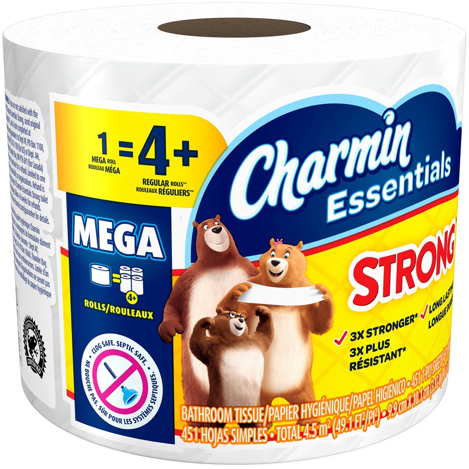 slide 3 of 4, Charmin Essential S, 1 ct