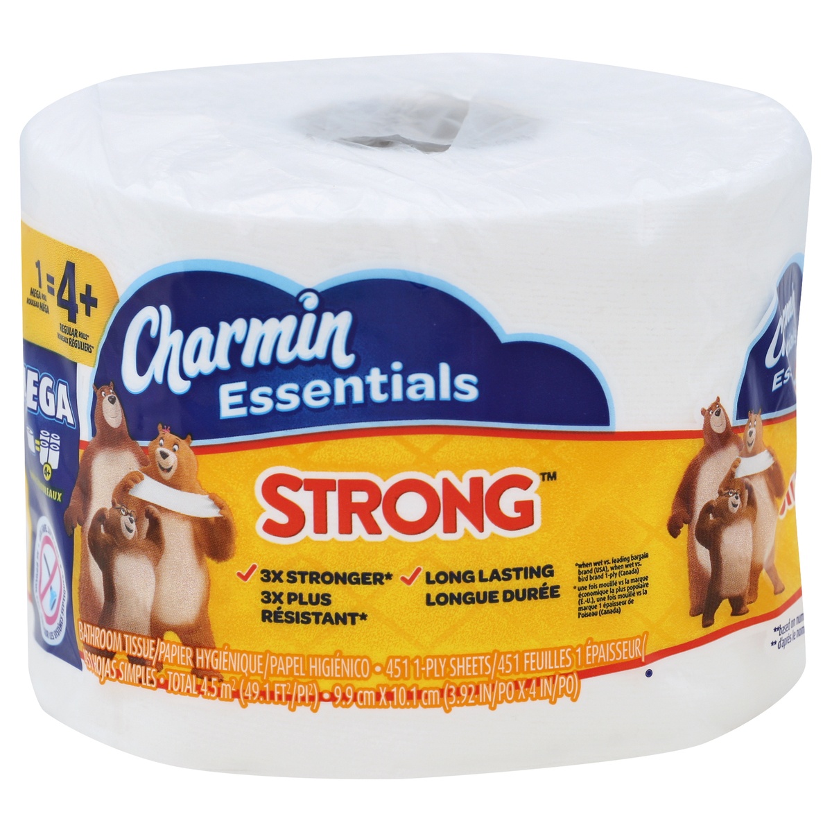 slide 1 of 4, Charmin Essential S, 1 ct