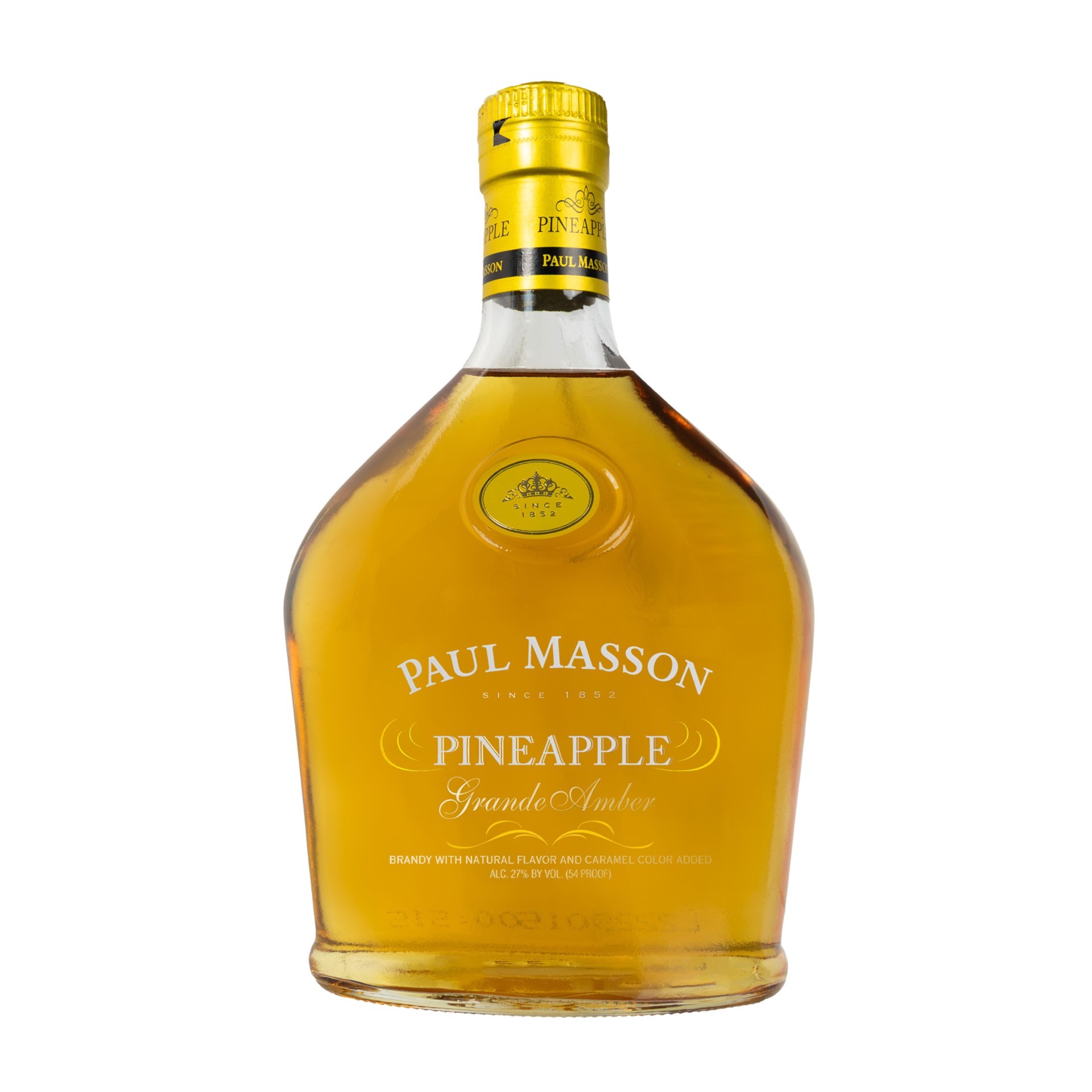 slide 1 of 3, Paul Masson Pineapple Brandy, 750ml Bottle, 54 Proof, 750 ml