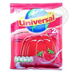Gelatina Universal Gelatin Powder / Fresa / Strawberry
