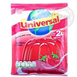 Gelatina Universal Gelatin Powder / Fresa / Strawberry