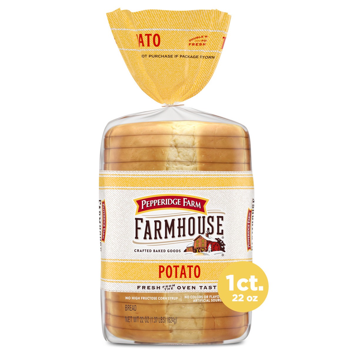 slide 1 of 5, Pepperidge Farm Potato Bread, 22.000 oz