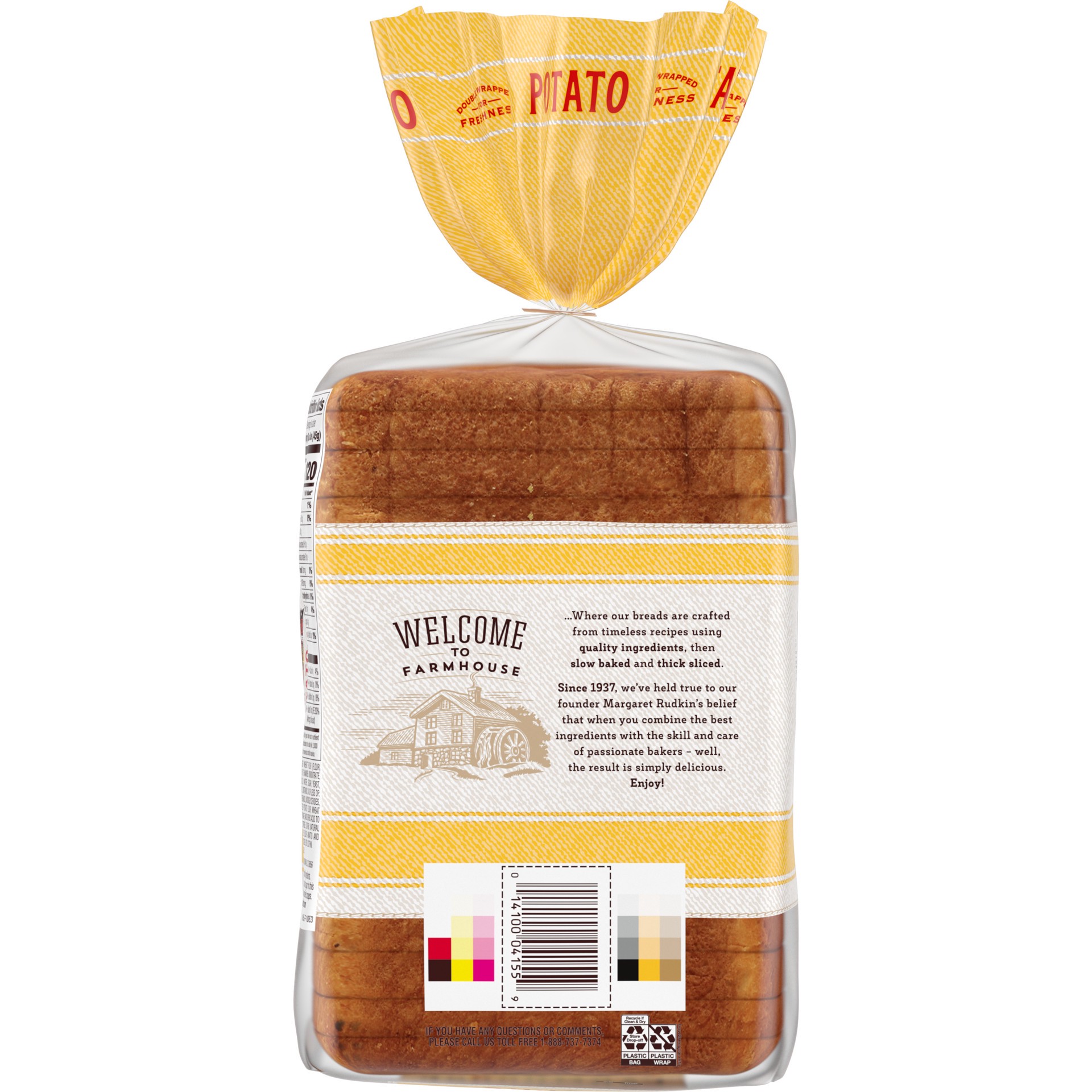 slide 5 of 5, Pepperidge Farm Potato Bread, 22.000 oz