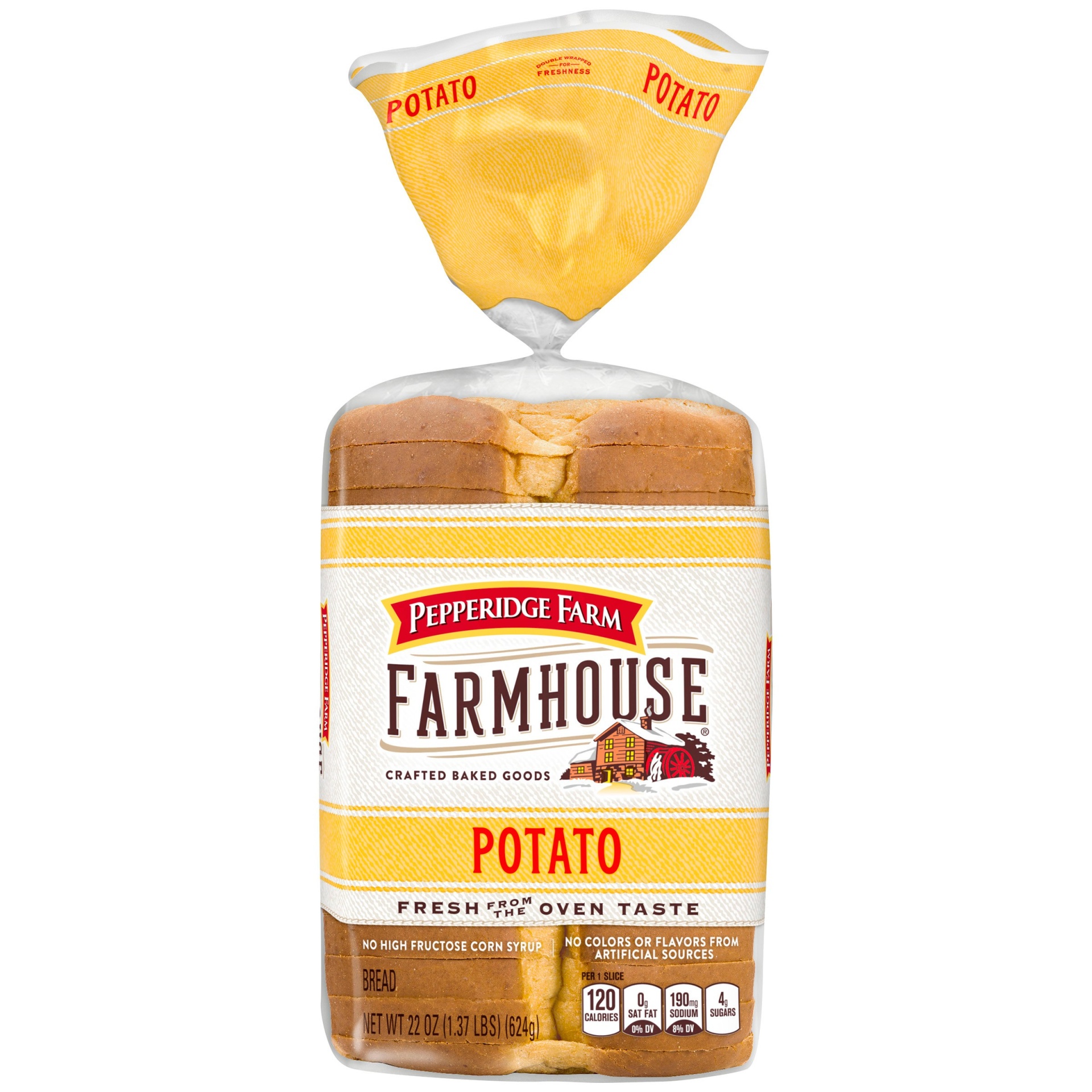 slide 1 of 7, Pepperidge Farm Farmhouse Potato Bread, 22 oz