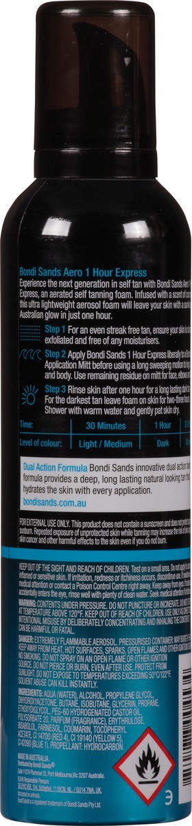 slide 5 of 9, Bondi Sands Coconut Scented Self Tanning Foam, 7.04 fl oz