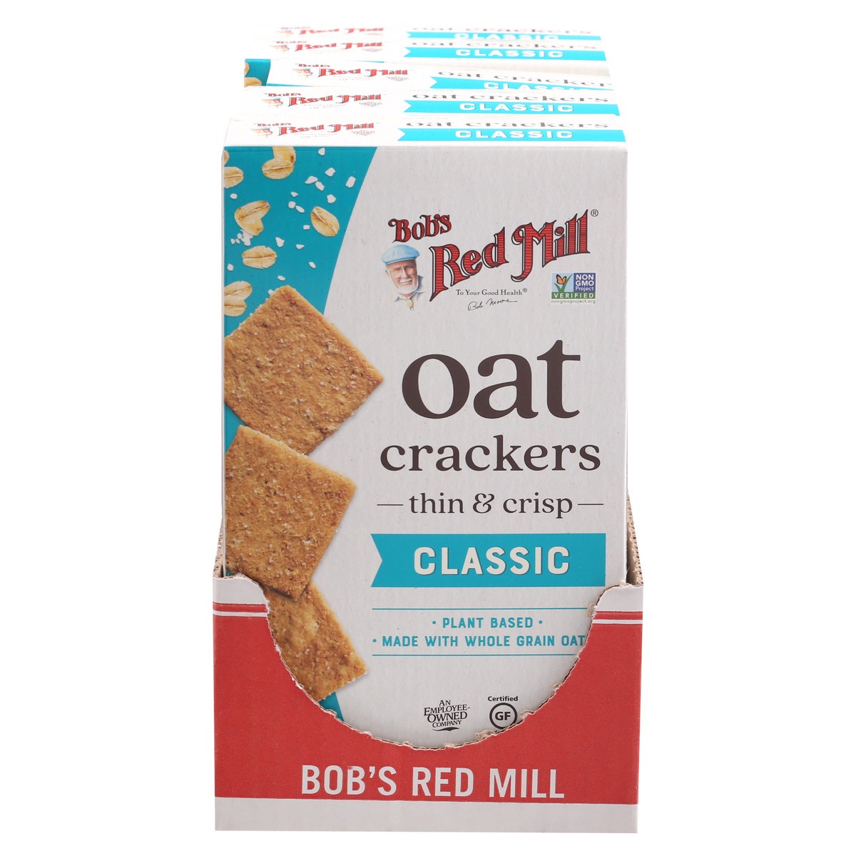 slide 1 of 8, Bob's Red Mill Classic Oat Crackers 1 ea, 1 ct