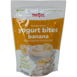 Meijer Yogurt Bites Banana 1 Oz