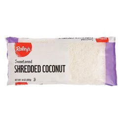 Raley's Coconut, Shredded, Sweetened - 14 oz