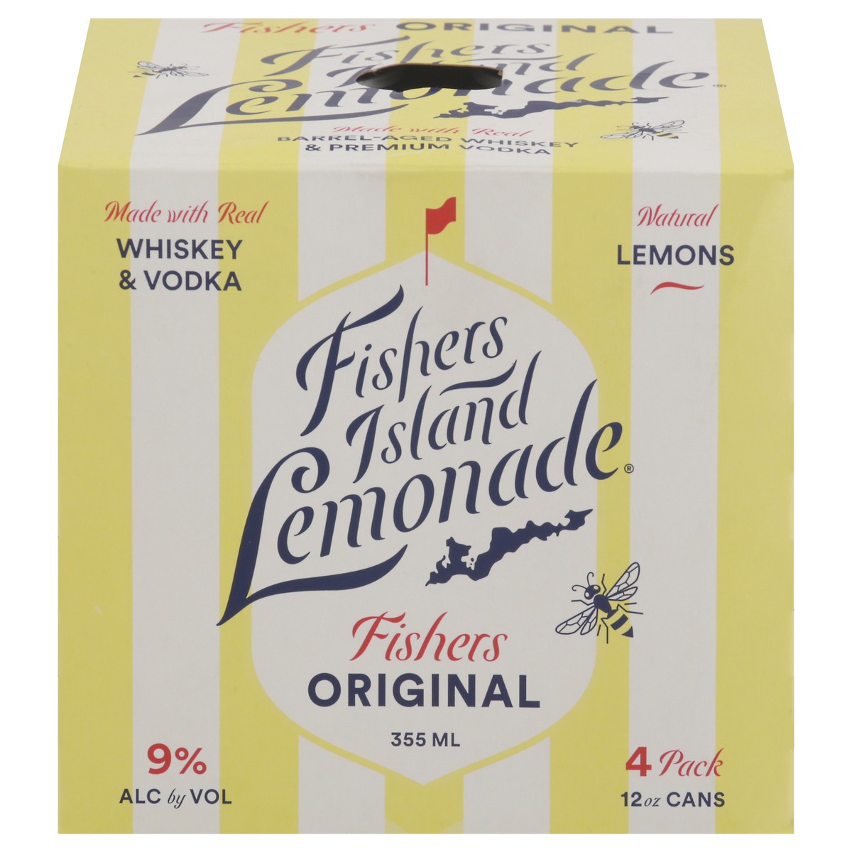 slide 11 of 11, Fishers Island Lemonade Original 4 Pack of 355ml, 355 ml