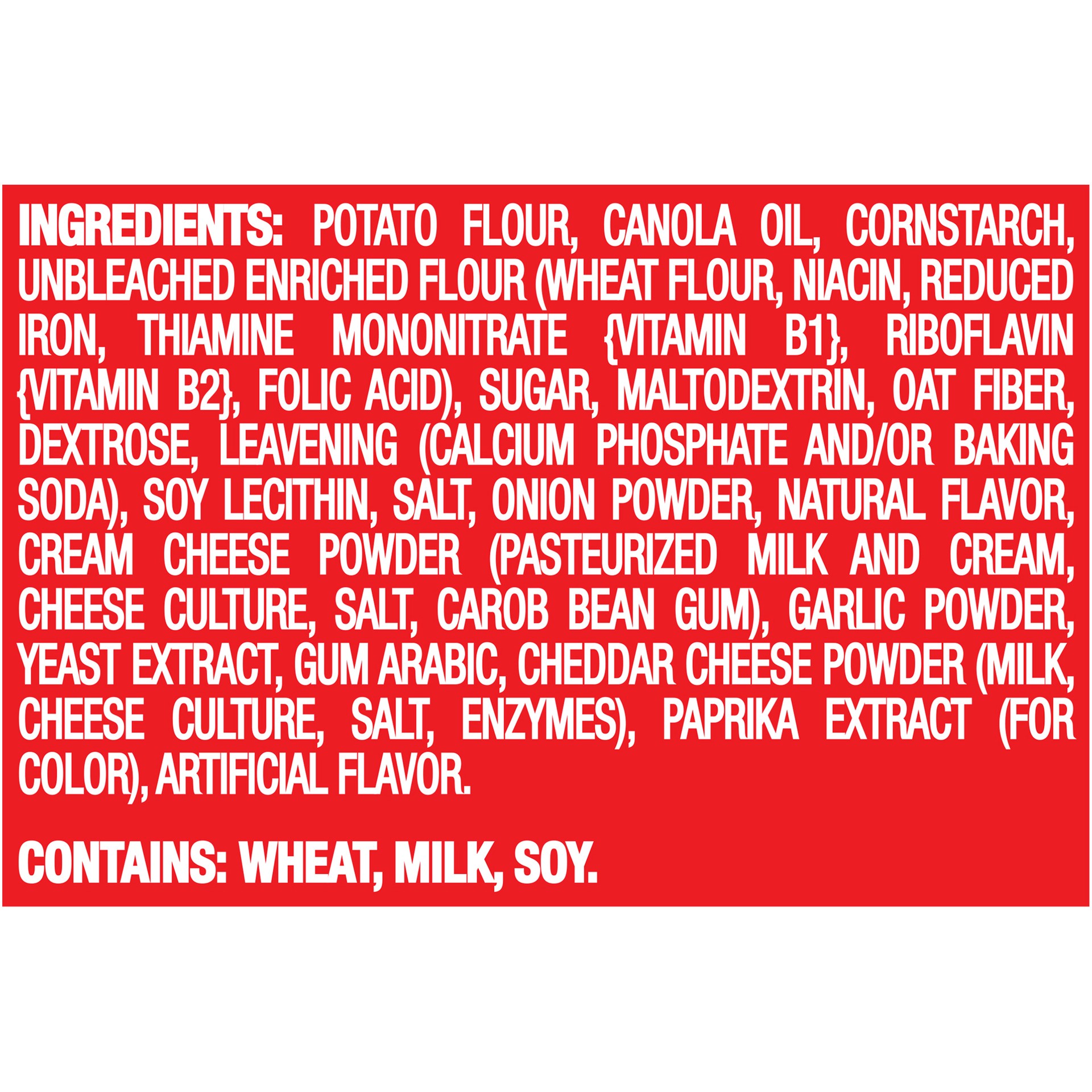 slide 3 of 5, RITZ Crisp & Thins Chips, Cream Cheese & Onion Flavor, 12 Snack Packs (0.75 oz.), 0.05 lb