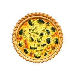 Broccoli & Cheese Quiche