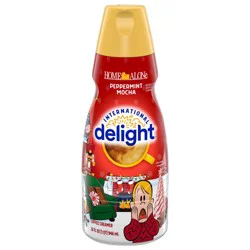 International Delight Home Alone Peppermint Mocha Coffee Creamer, 32 fl oz Bottle