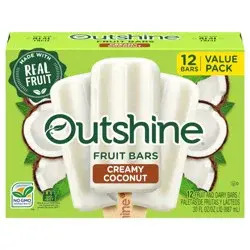 Outshine Creamy Coconut Fruit Bars Value Pack 12 ea