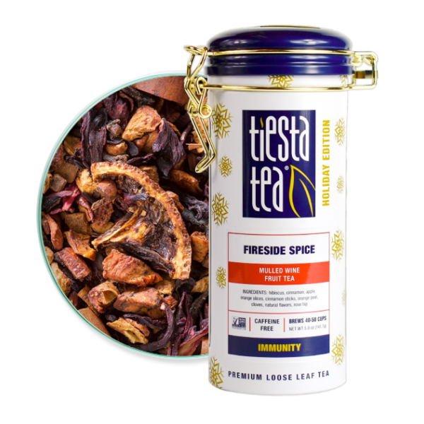 slide 1 of 1, Tiesta Tea Fireside Spice Mulled Wine Fruit Tea - 5 oz, 5 oz