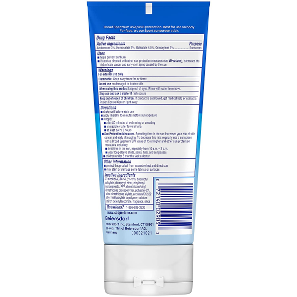 slide 4 of 9, Coppertone Sport Clear Lotion Spf, 5 oz