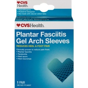 slide 1 of 1, CVS Health Plantar Fasciitis Arch Sleeve, 1 pair