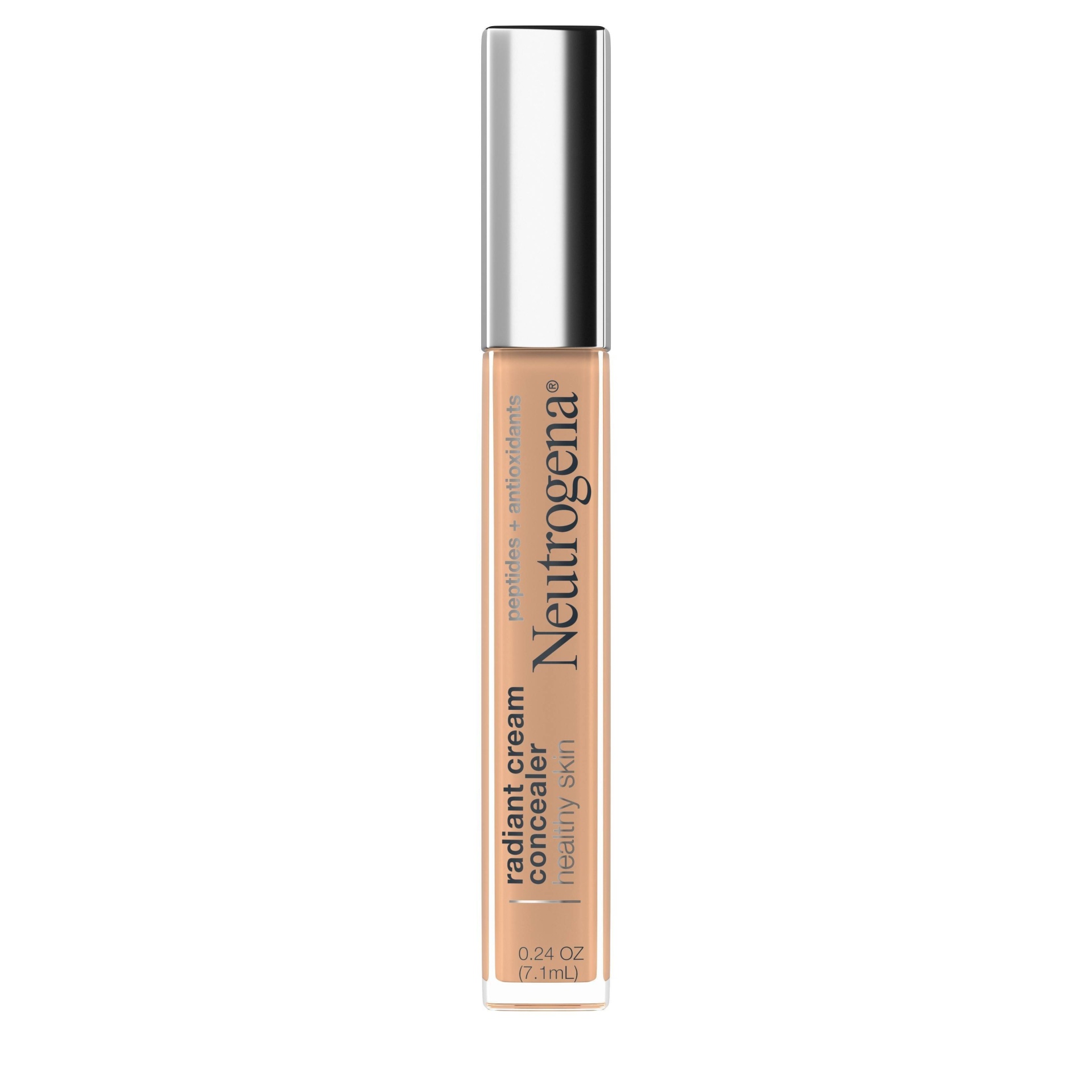 slide 1 of 1, Neutrogena Radiant Cream Concealer Cashew Light/Medium 03, 0.24 oz