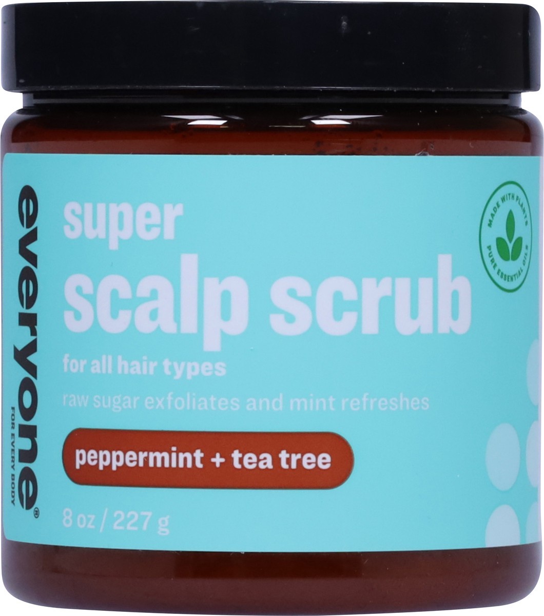 slide 7 of 12, Everyone Super Peppermint + Tea Tree Scalp Scrub 8 oz, 8 oz