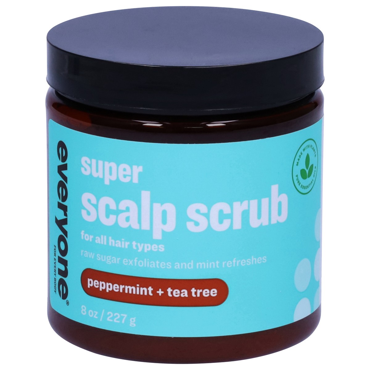 slide 12 of 12, Everyone Super Peppermint + Tea Tree Scalp Scrub 8 oz, 8 oz