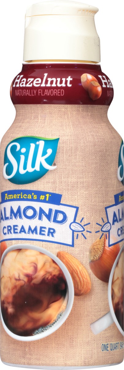 slide 4 of 7, Silk Hazelnut Almond Creamer, 32 fl oz