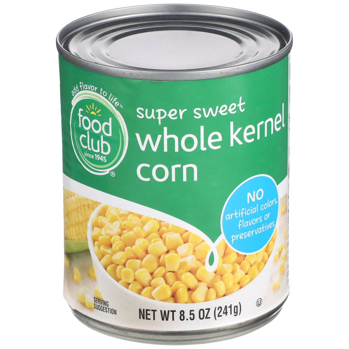 slide 1 of 1, Food Club Whole Kernel Corn, 8.5 oz