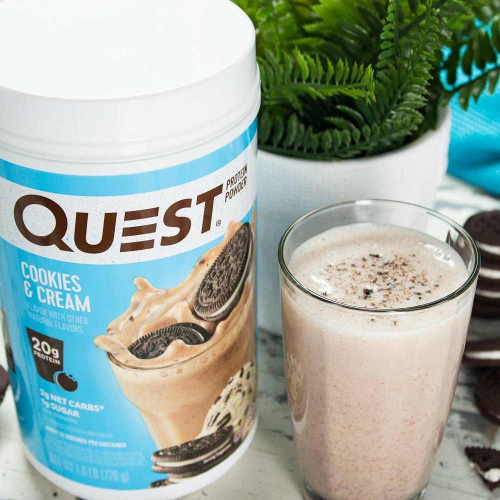 Quest Cookies & Cream Protein Powder 1.6 lb Shipt