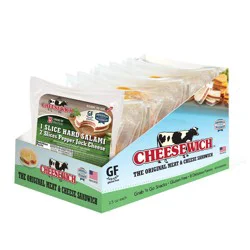 Cheesewich Pepper Jack Cheese And Hard Salami