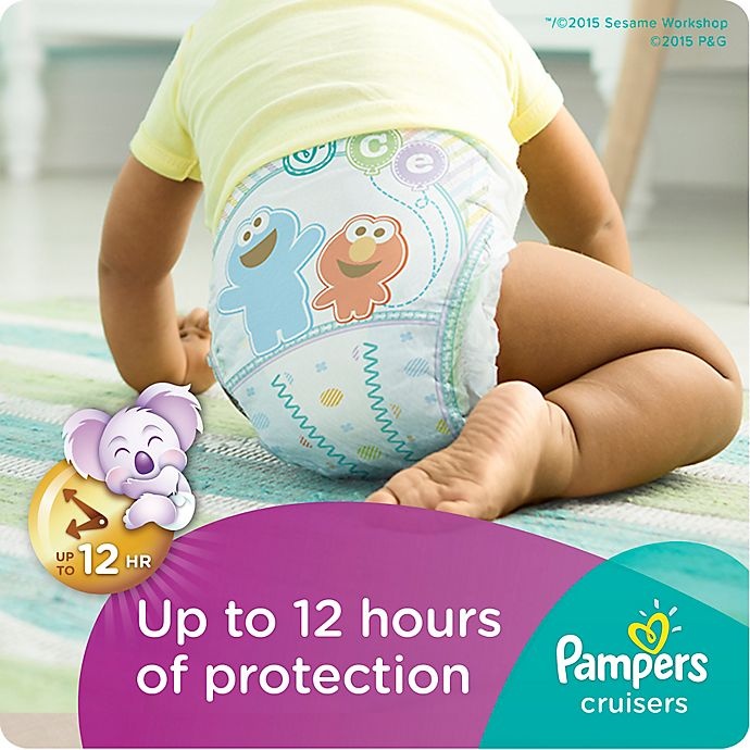 slide 3 of 5, Pampers Cruisers Jumbo Pack Diapers Size 6, 18 ct