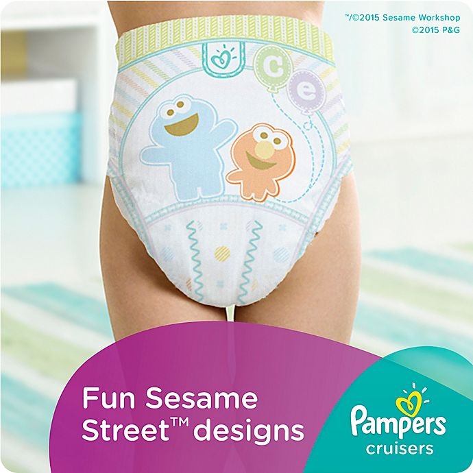 slide 5 of 5, Pampers Cruisers Jumbo Pack Diapers Size 6, 18 ct