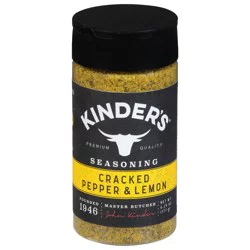 Kinder's Cracked Pepper & Lemon