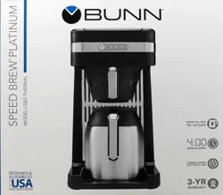 Bunn Platinum Coffee Maker 1 ea
