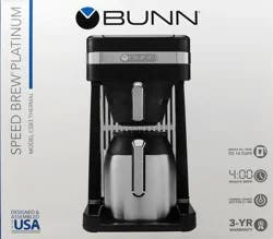 Bunn Platinum Coffee Maker 1 ea