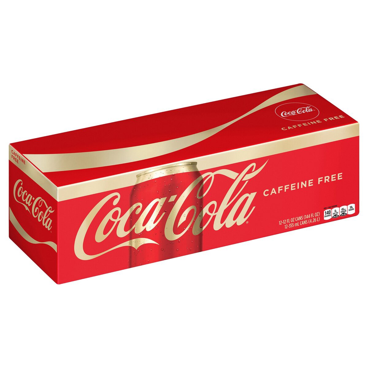 slide 1 of 5, Coca-Cola Caffeine Free Soda Soft Drink, 12 fl oz, 12 Pack, 12 ct; 12 fl oz