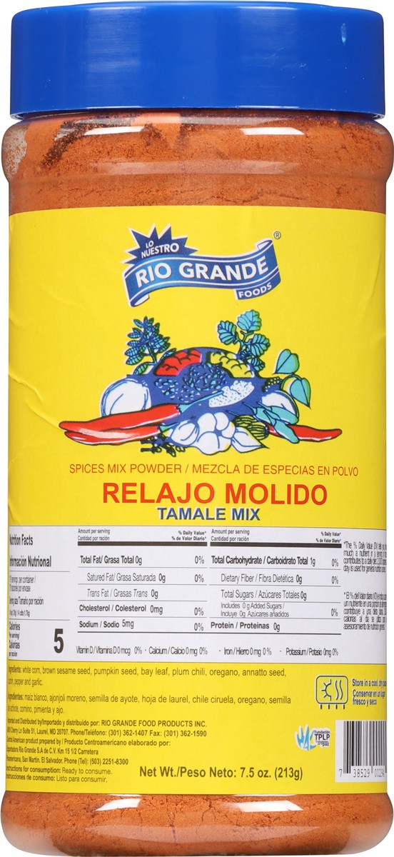 slide 2 of 14, Rio Grande Relajo Molido Tamale Mix - 7.5 oz, 7.5 oz