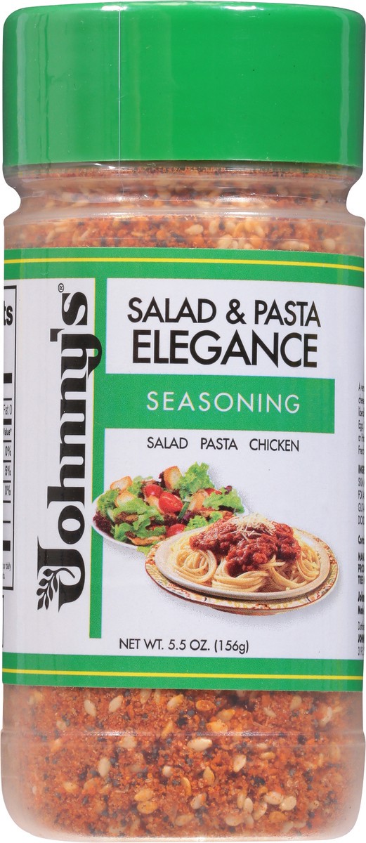 slide 7 of 9, Johnny's Salad & Pasta Elegance Seasoning 5.5 oz, 5.5 oz
