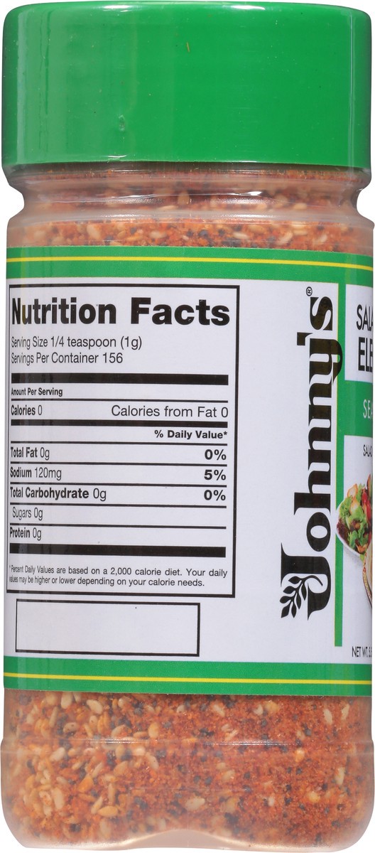 slide 4 of 9, Johnny's Salad & Pasta Elegance Seasoning 5.5 oz, 5.5 oz