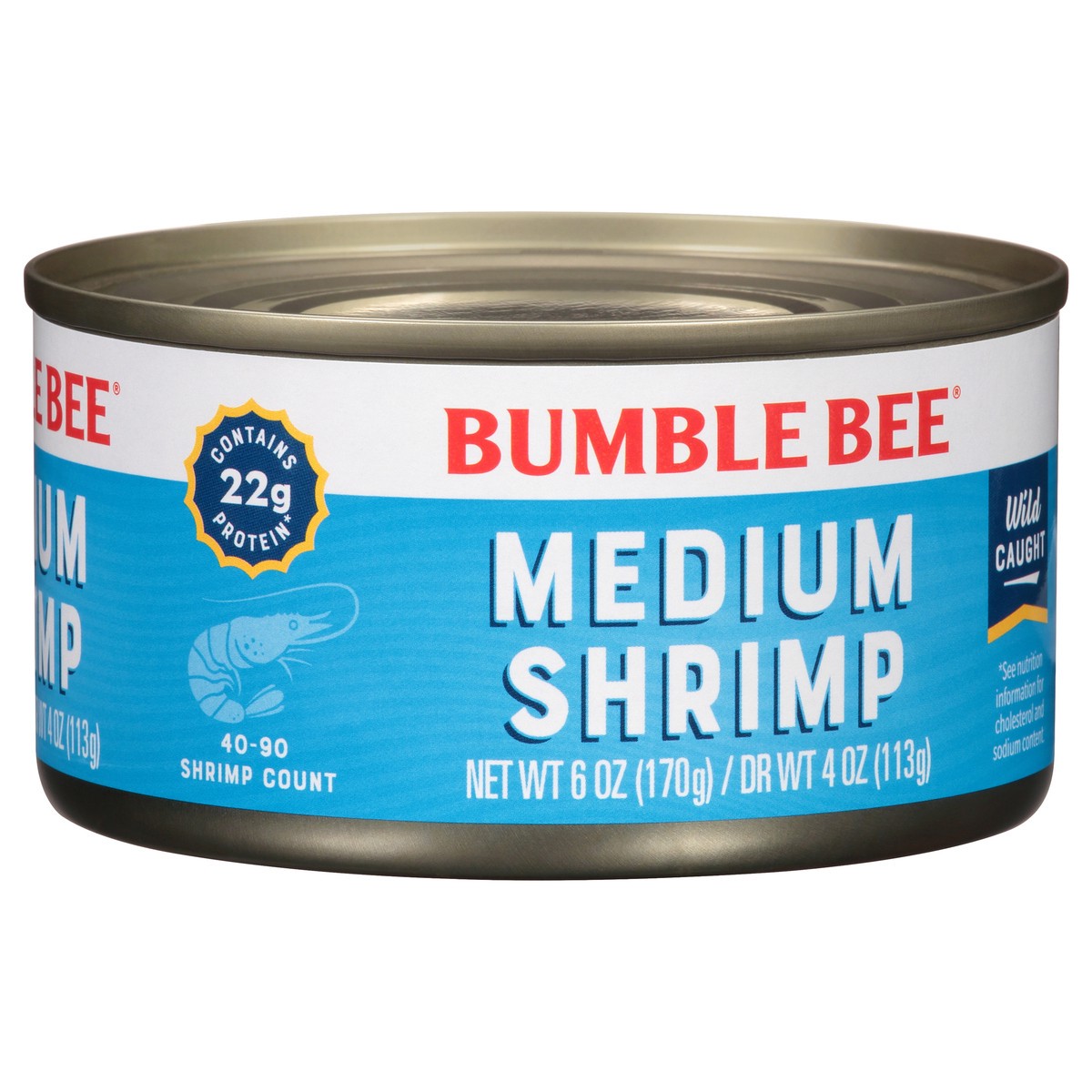 slide 9 of 9, Bumble Bee Medium Shrimp 6 oz, 6 oz