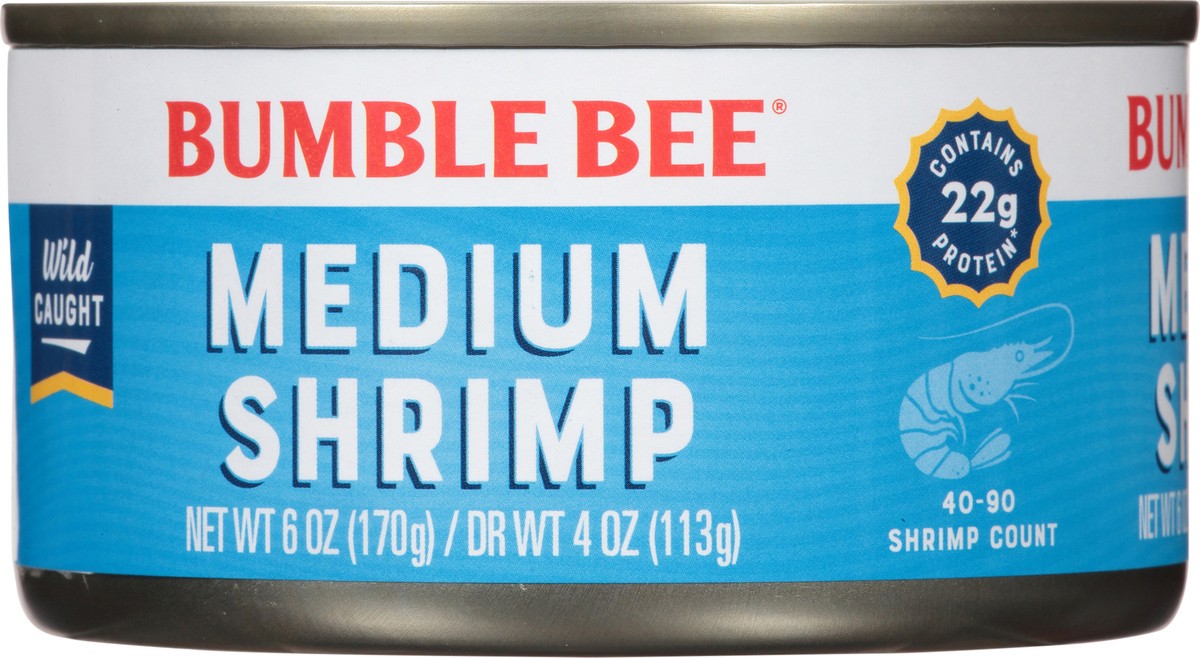 slide 6 of 9, Bumble Bee Medium Shrimp 6 oz, 6 oz