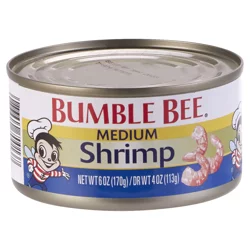 Bumble Bee Medium Shrimp 6 oz