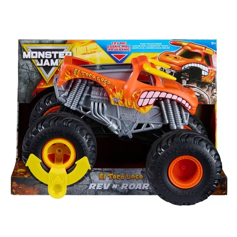 slide 1 of 6, Monster Jam Rev & Roar El Toro Loco, 1 ct