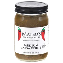 Mateo's Gourmet Salsa Verde 12 oz