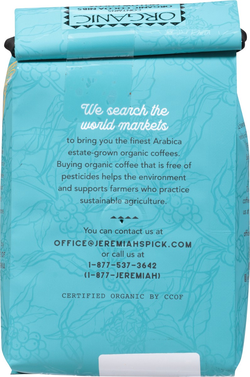 slide 4 of 9, Jeremiah's Pick Coffee Organic Medium Roast Chocatal Coffee - 10 oz, 10 oz