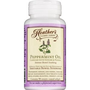 slide 1 of 1, Heather's Tummy Tamers Peppermint Oil Capsules, 90 Ct, 90 ct