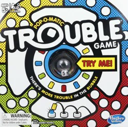 Hasbro Ages 5+ Pop-O-Matic Trouble Game 1 ea