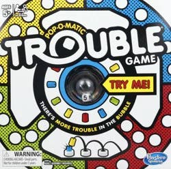 Hasbro Ages 5+ Pop-O-Matic Trouble Game 1 ea