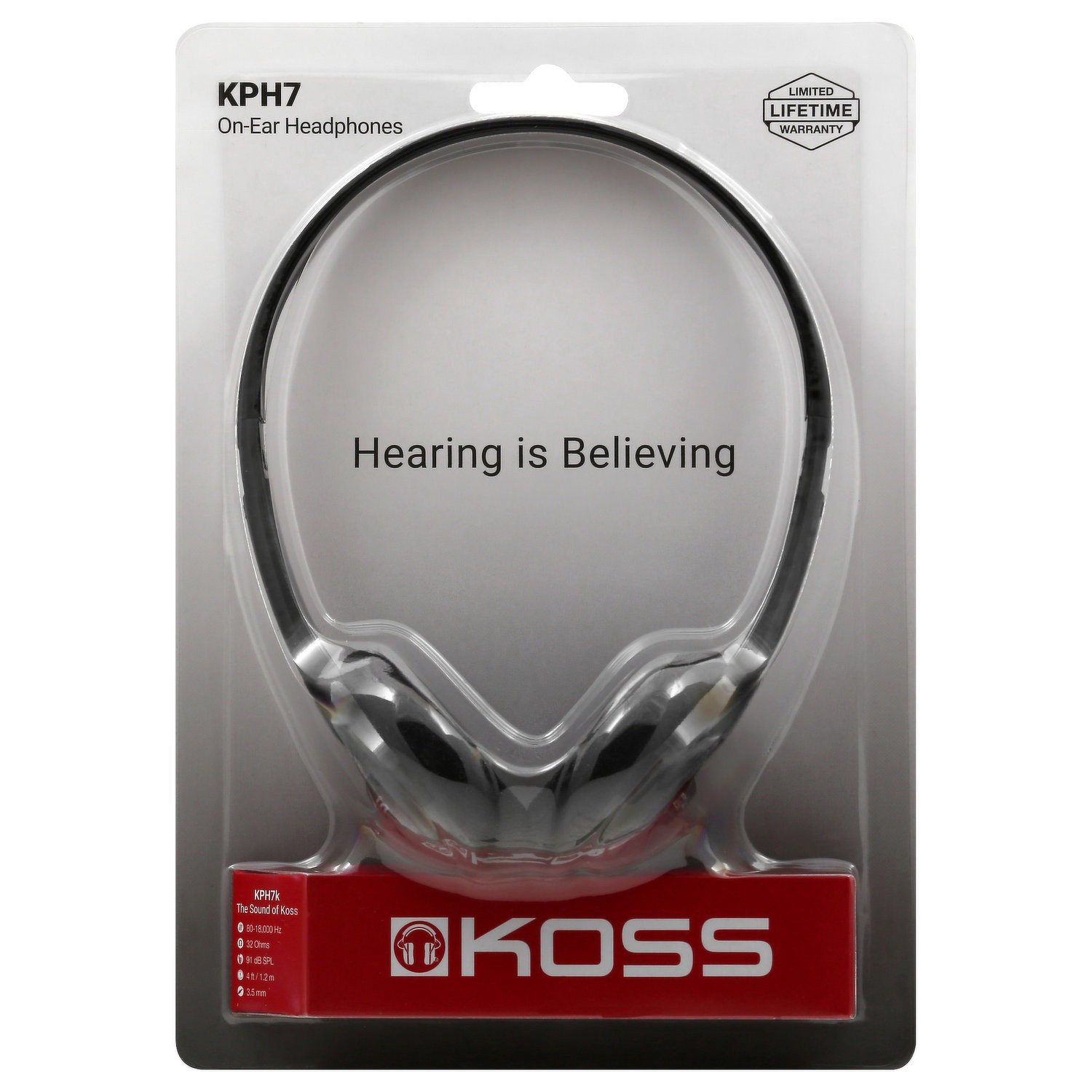 slide 1 of 1, Koss Headphones, On-Ear, 1 ct